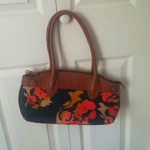 Spartina 449 Navy and Poppy Shoulder Bag
